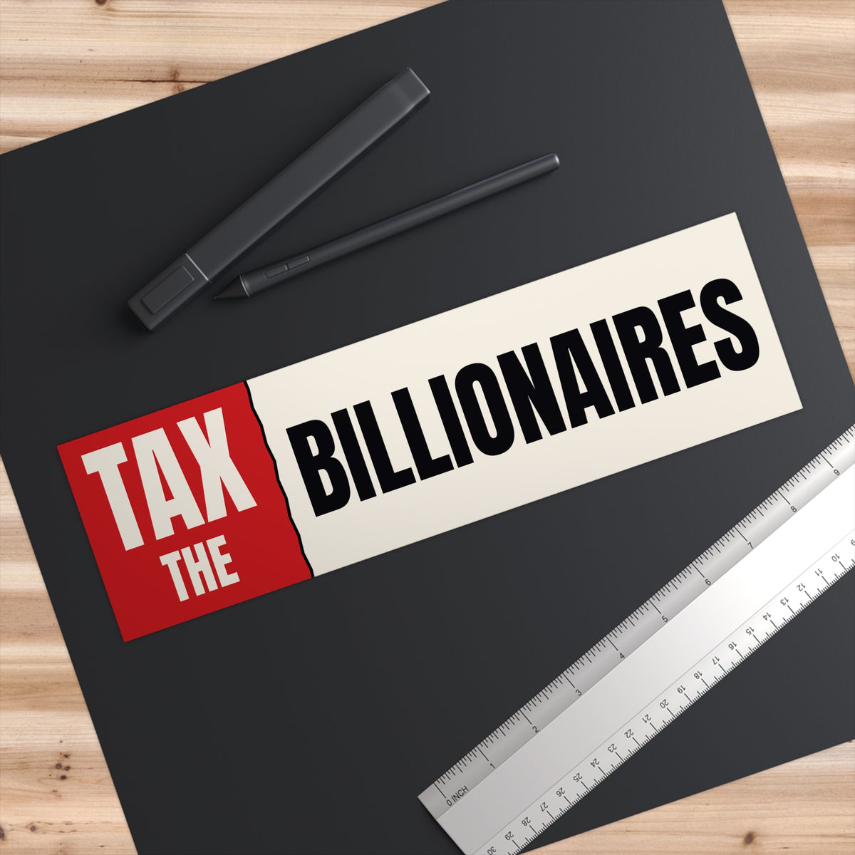 Tax The Billionaires — Sticker
