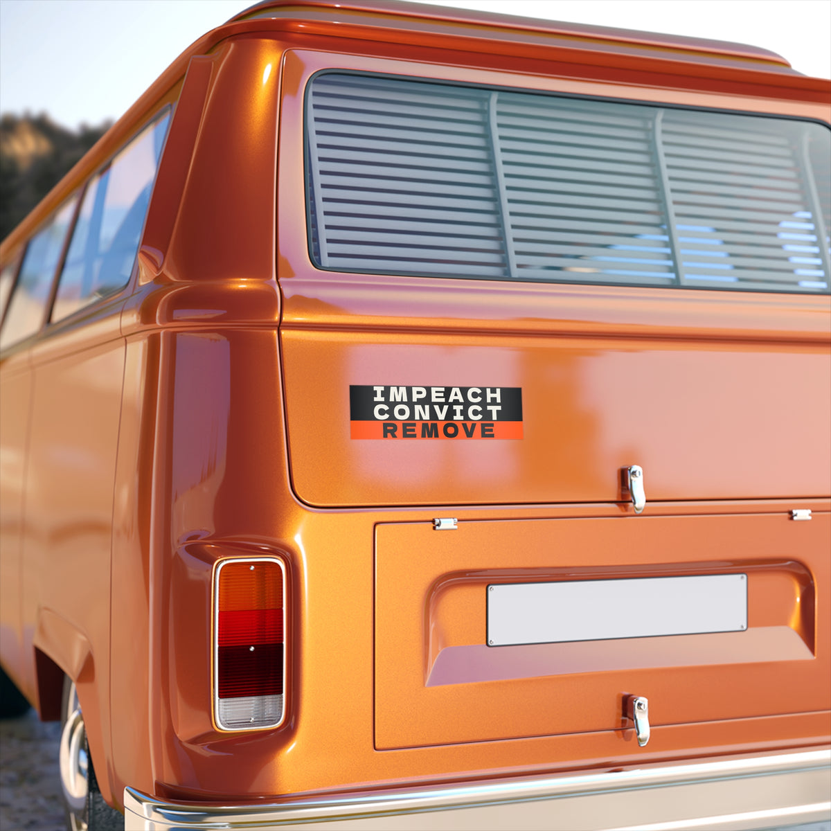 Impeach Convict Remove — Sticker